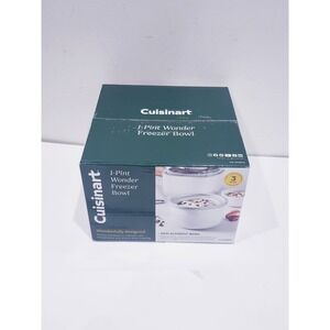 Cuisinart ICE-M10RFB 1-Pint Wonder Replacement Ice Cream Freezer Bowl - NEW